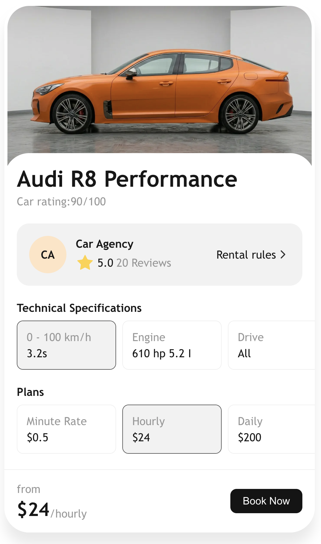 Activity Tracker Component Case Study